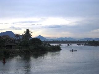 Hoian coucher de soleil