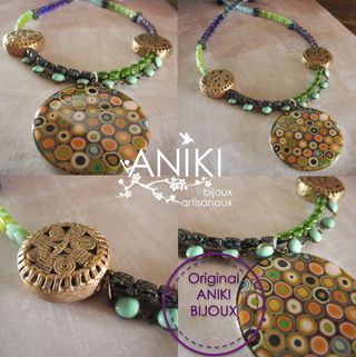 Collier klimt africa