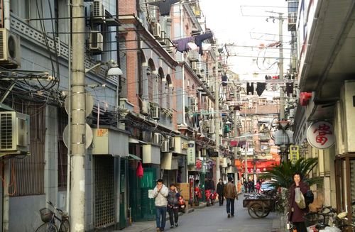 Rue traditionnelle de Shanghai